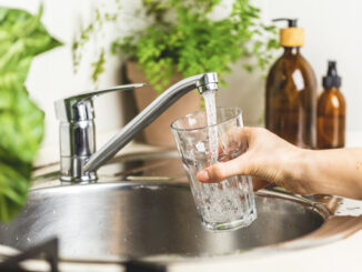 verre d'eau robinet